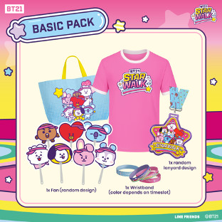 BT21 STAR WALK Basic Pack