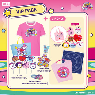 BT21 STAR WALK VIP Pack