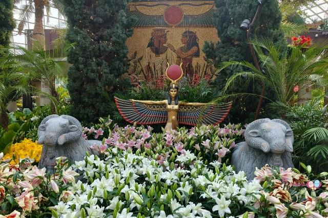 Lilytopia Floral Display Egpyt deities