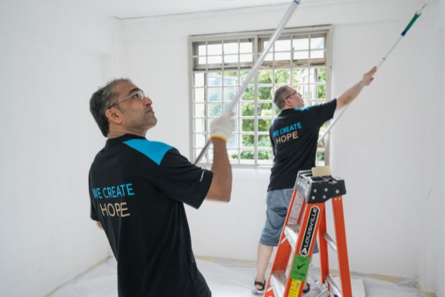 Marina Bay Sands' Team Members Volunteering activities