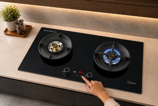 Mayer Glass Gas Hob