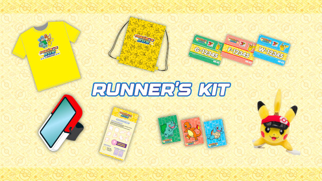 Pokemon RUN 30 Runners kit SG