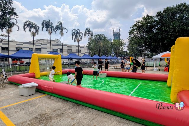 SG Science Fest outdoor waterplay