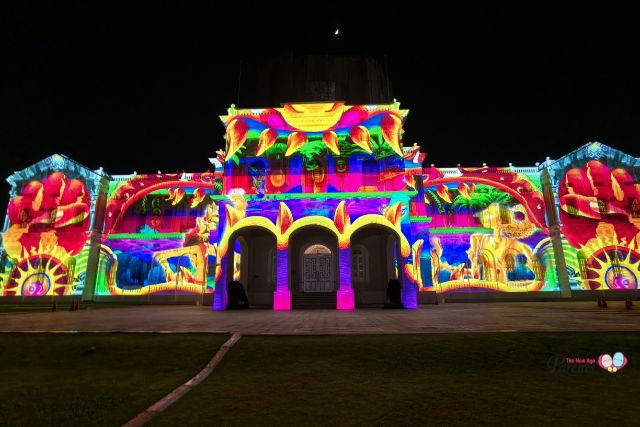 Singapore Night Festival National Museum Projection mapping