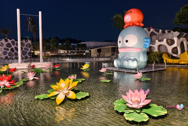 VivoCity Hangyodon Moonlit Water Garden