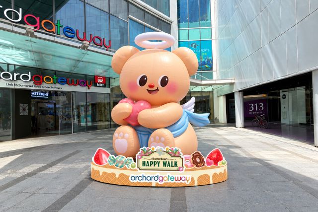 orchardgateway welcomes Butterbear for Singapore’s First Butterbear Happy Walk! orchardgateway welcomes Butterbear for Singapore’s First Butterbear Happy Walk!