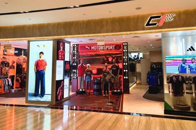 Chequered Flag store at Jewel