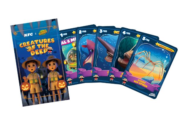 KFC x Ranger Buddies Collectible Cards