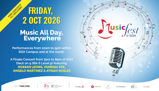 MusicFest@SGH 2026 Returns for a Day of Live Music MusicFest@SGH 2026 Returns for a Day of Live Music