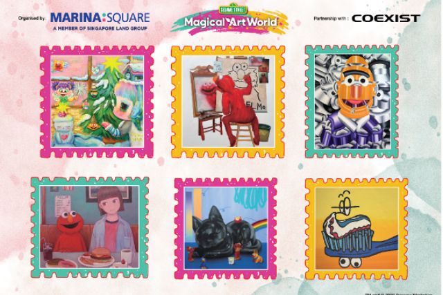 Sesame Street Magical Art World Booklet and Sticker