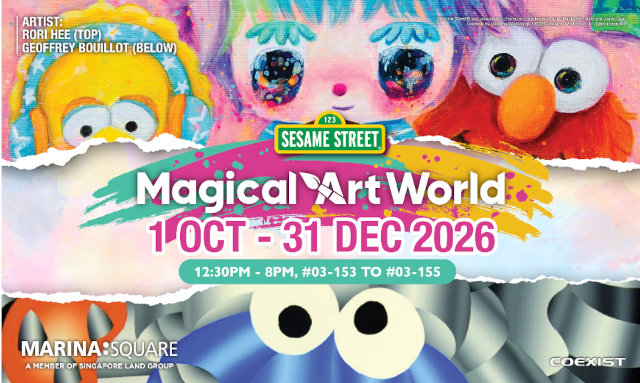 Marina Square Singapore Presents: SESAME STREET MAGICAL ART WORLD Marina Square Singapore Presents: SESAME STREET MAGICAL ART WORLD