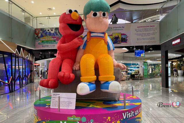 Sesame Street characters Marina Square