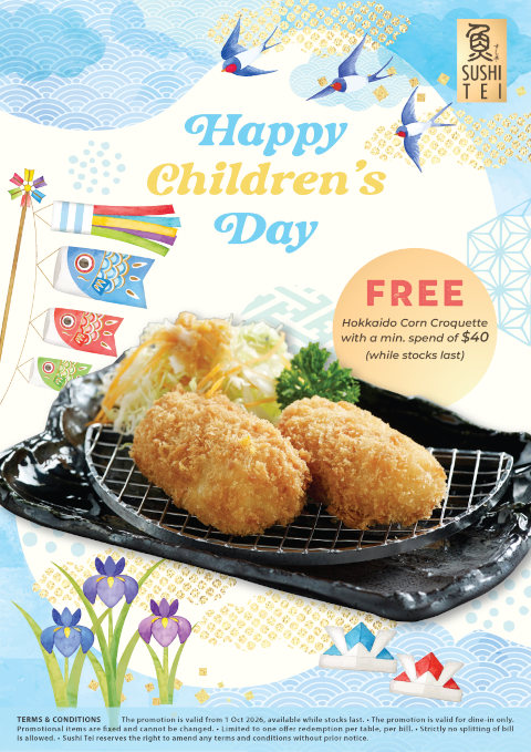 Sushi Tei Children Day 2026