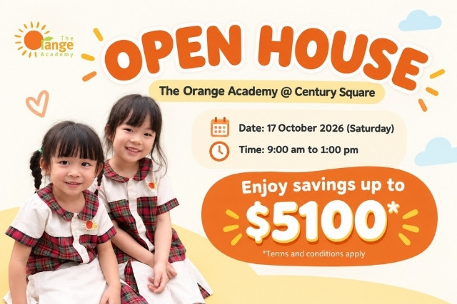 The Orange Academy Open House Oct 2026