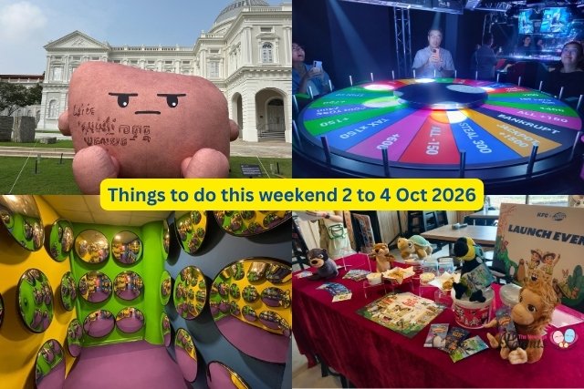 Things to do this weekend in Singapore 2 to 4 Oct 2026 Things to do this weekend in Singapore 2 to 4 Oct 2026