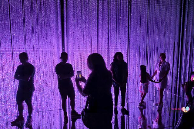 ArtScience Museum Future World Crystal Universe