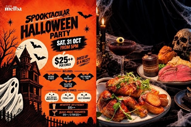 Cafe Melba Halloween Party