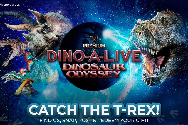 DINOSAUR ODYSSEY T-Rex Walkabout Across Singapore