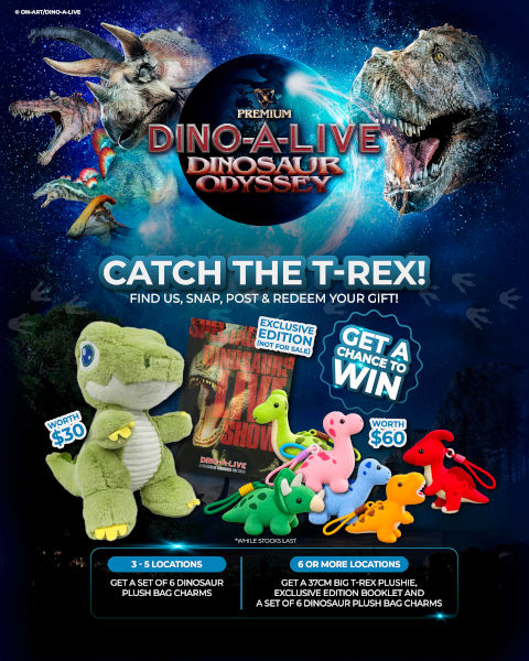 DINOSAUR ODYSSEY T-Rex Walkabout