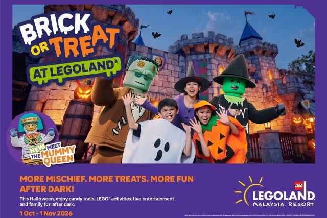 Halloween gets a playful new twist at LEGOLAND® Malaysia Resort