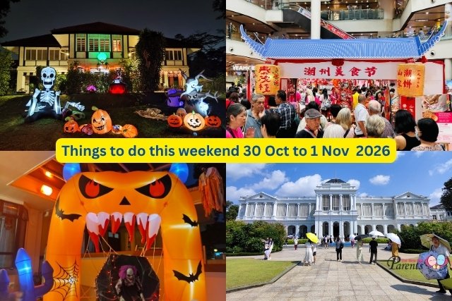 Things to do this weekend in Singapore 30 Oct to 1 Nov 2026
